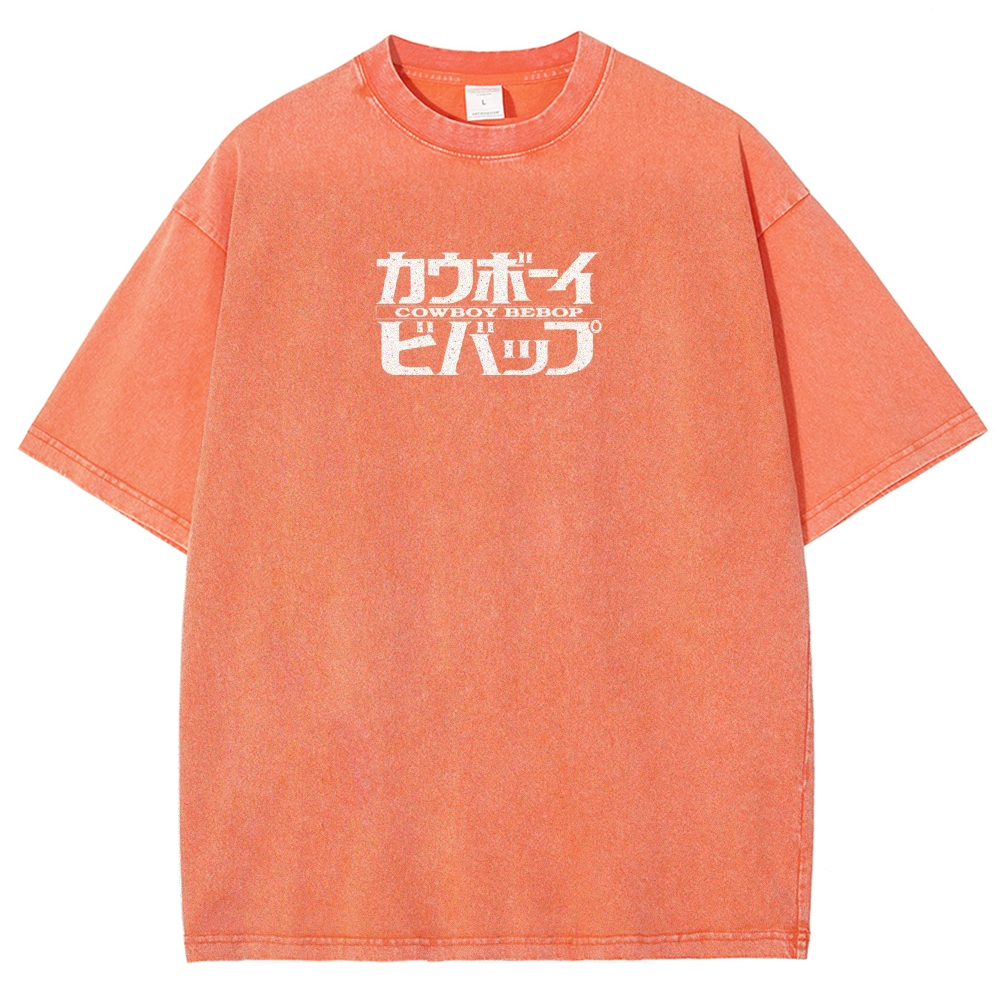 Cowboy Bebop Unisex Fit Washed T-Shirt