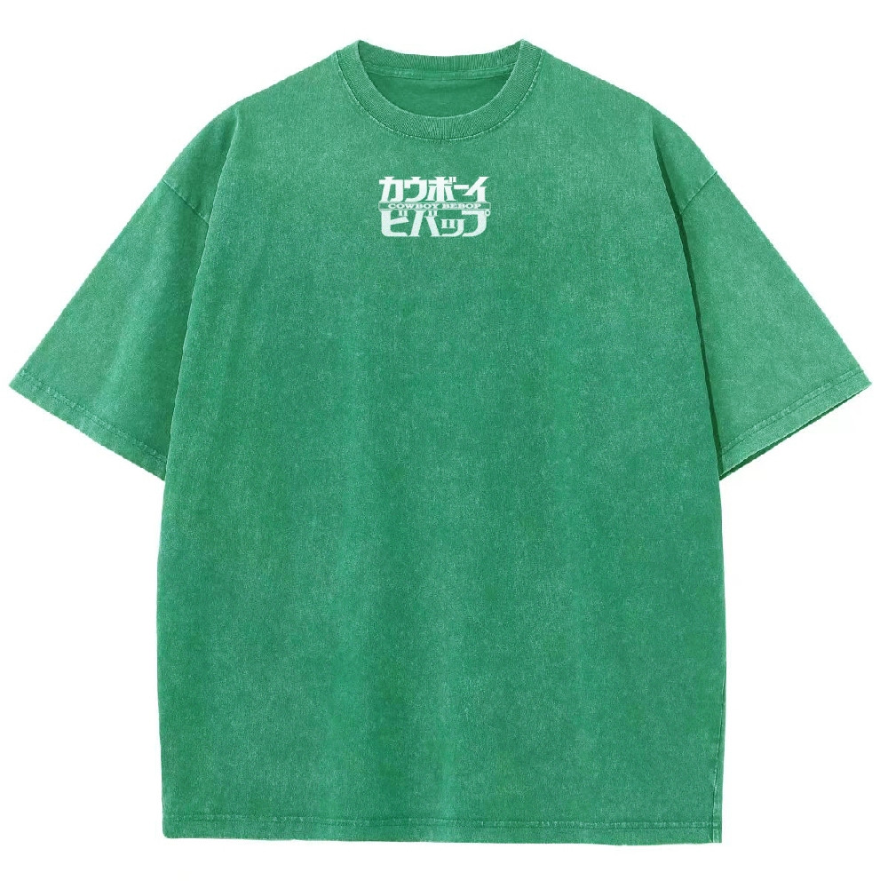 COWBOY BEBOP VIII ACID WASH TEE