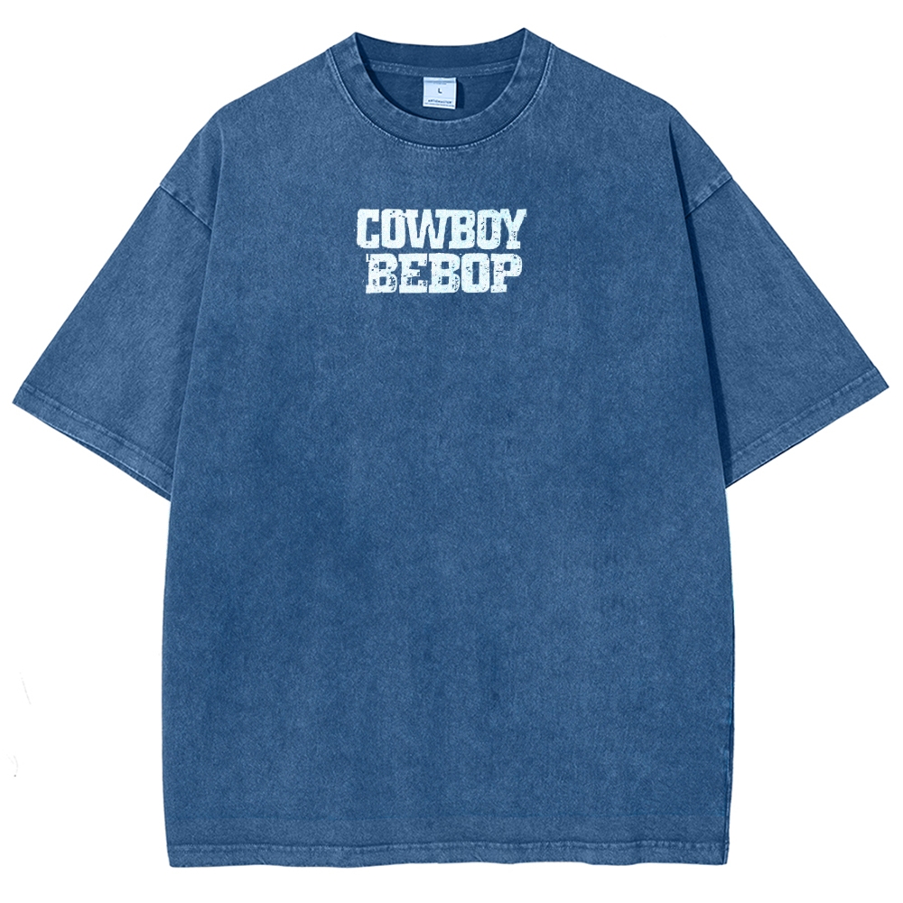 COWBOY BEBOP IV ACID WASH TEE