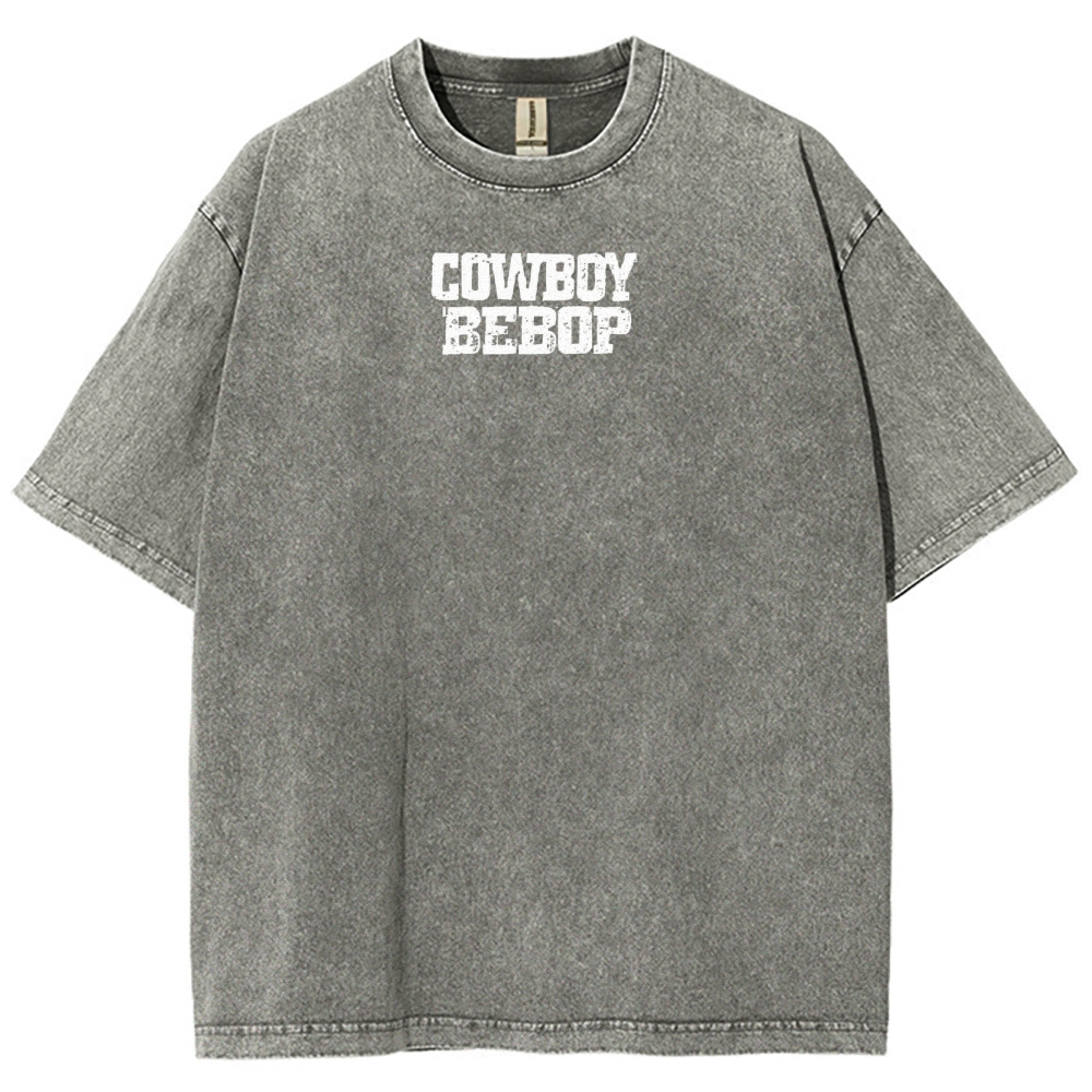 COWBOY BEBOP IV ACID WASH TEE