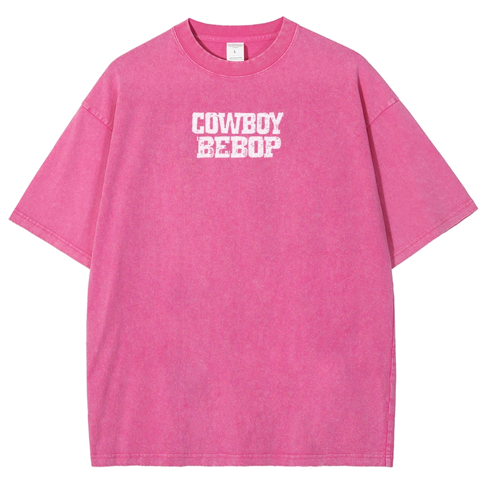 COWBOY BEBOP IV ACID WASH TEE