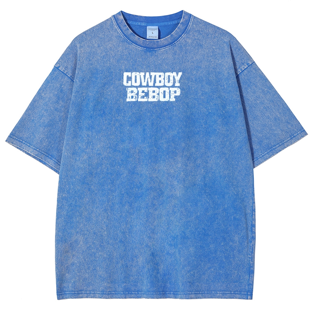 COWBOY BEBOP IV ACID WASH TEE