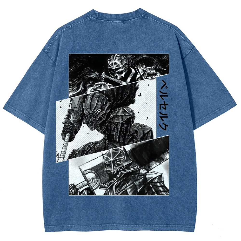 Berserk Unisex Fit Washed T-Shirt