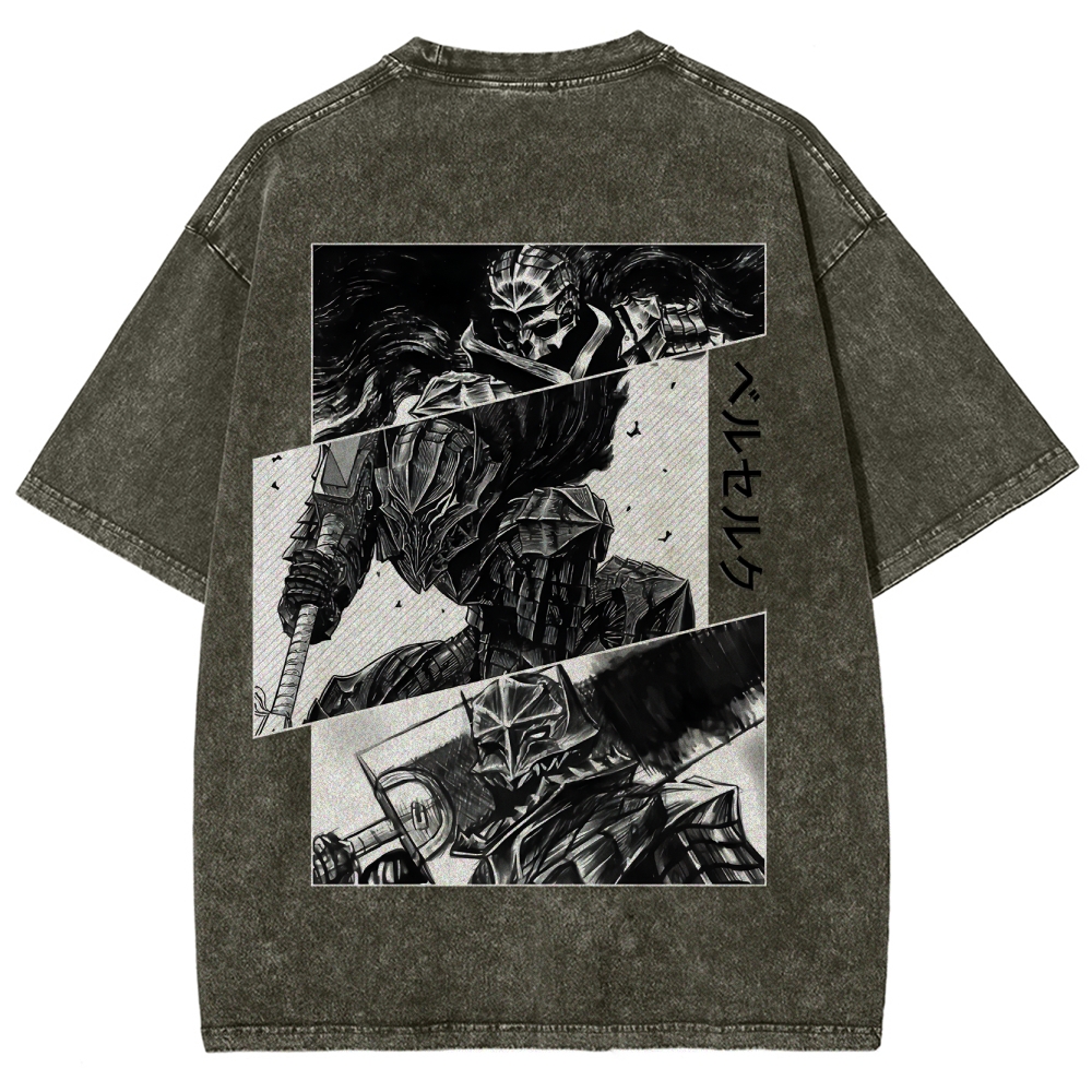 Berserk Unisex Fit Washed T-Shirt