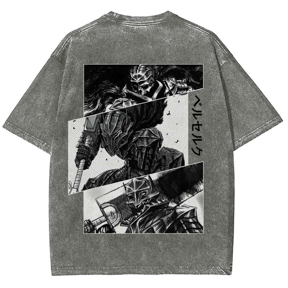 Berserk Unisex Fit Washed T-Shirt
