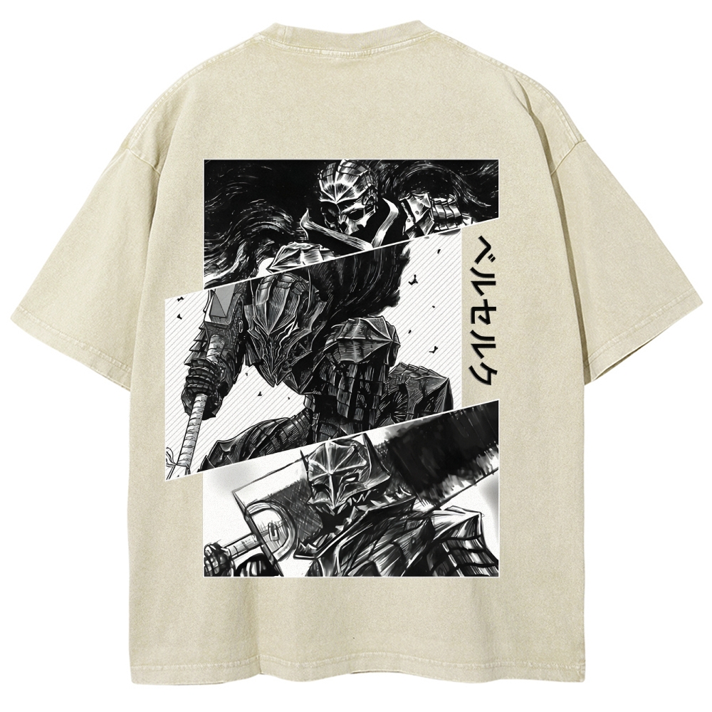 Berserk Unisex Fit Washed T-Shirt