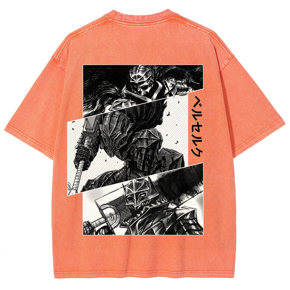 Berserk Unisex Fit Washed T-Shirt