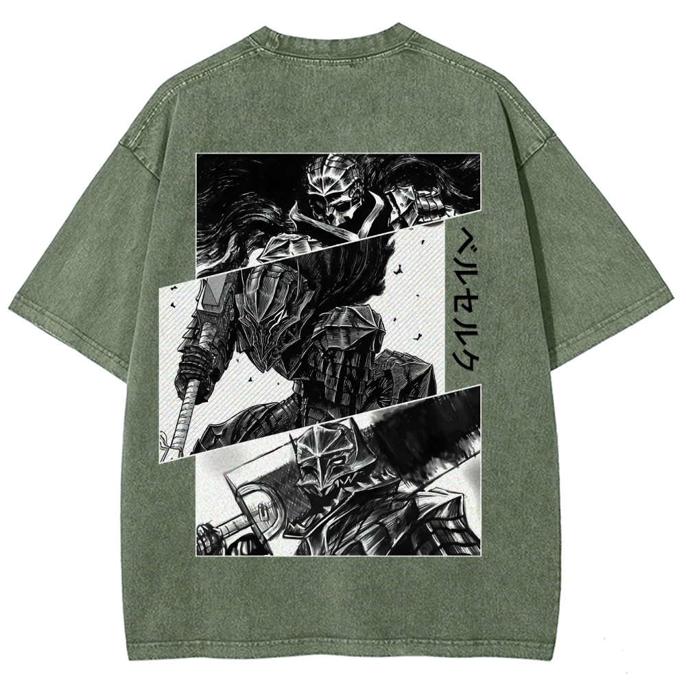 Berserk Unisex Fit Washed T-Shirt
