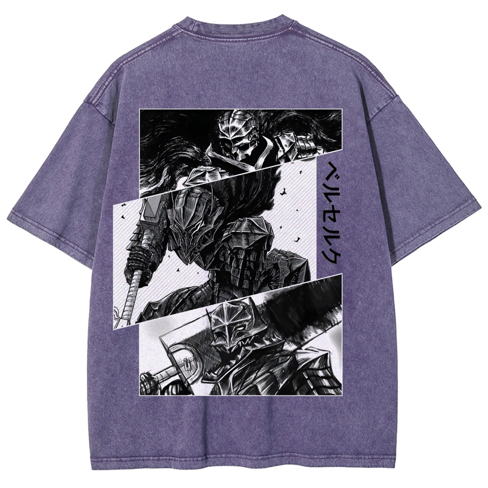 Berserk Unisex Fit Washed T-Shirt