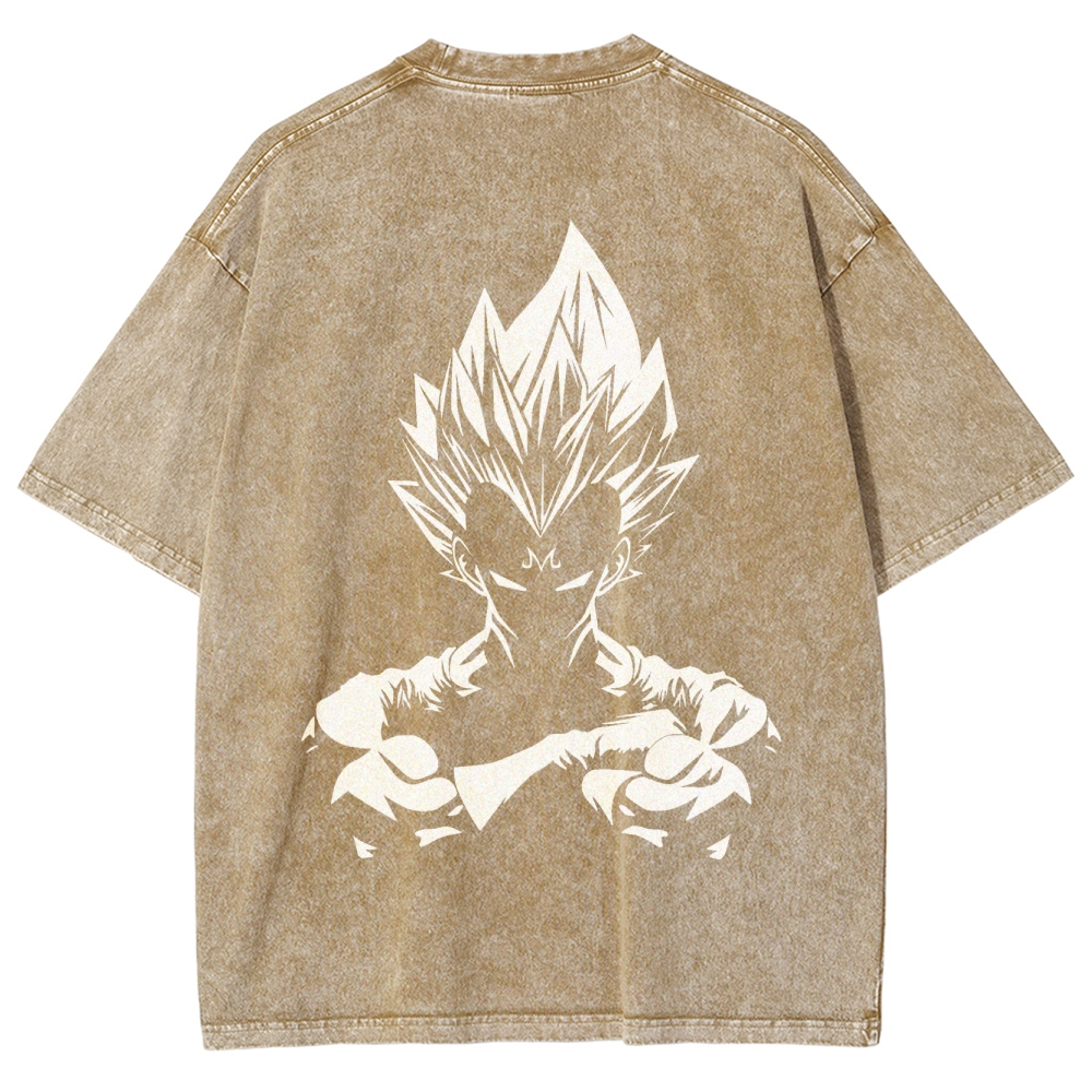 Drangon Ball Unisex Fit Washed T-Shirt
