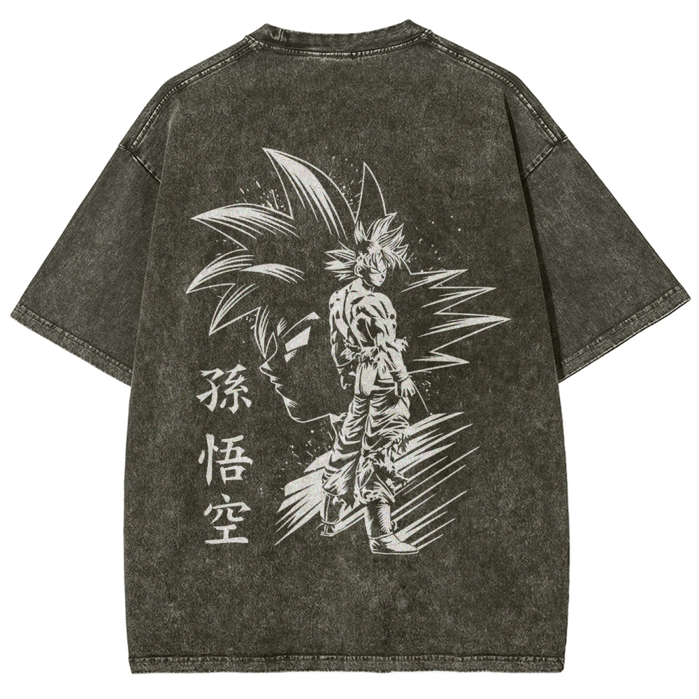 Dragon Ball Unisex Fit Washed T-Shirt