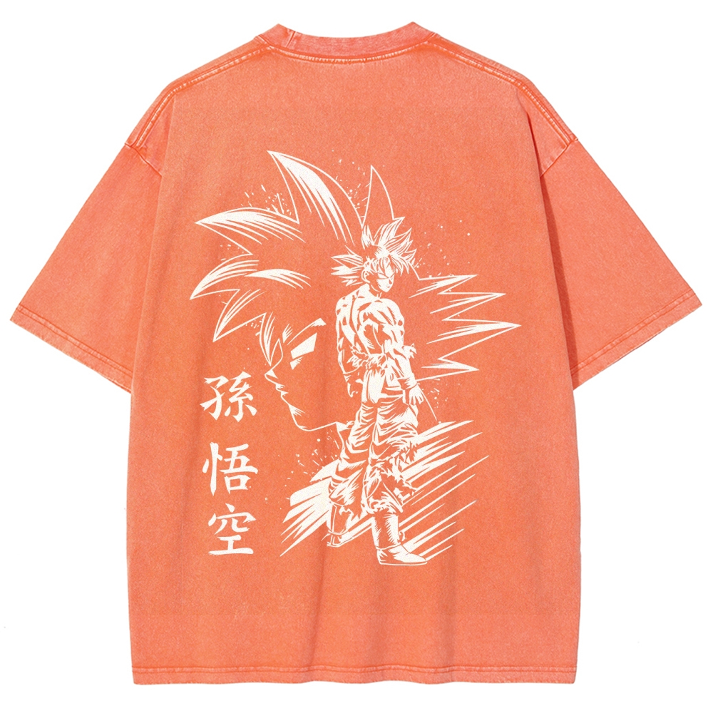 Dragon Ball Unisex Fit Washed T-Shirt