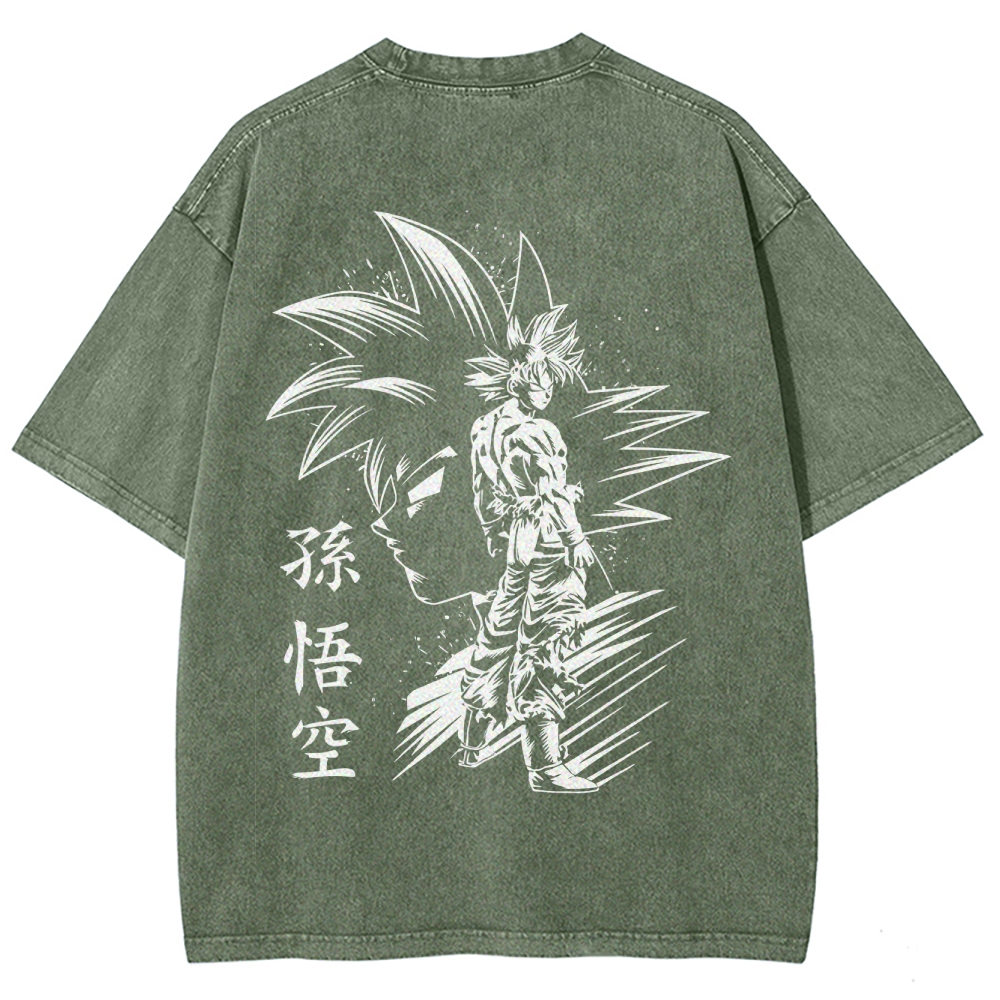 Dragon Ball Unisex Fit Washed T-Shirt