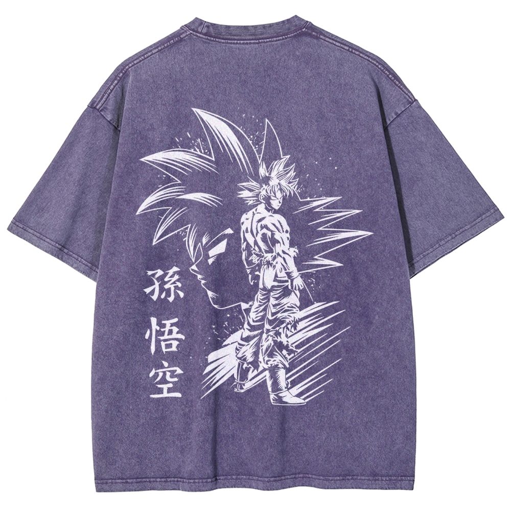 Dragon Ball Unisex Fit Washed T-Shirt