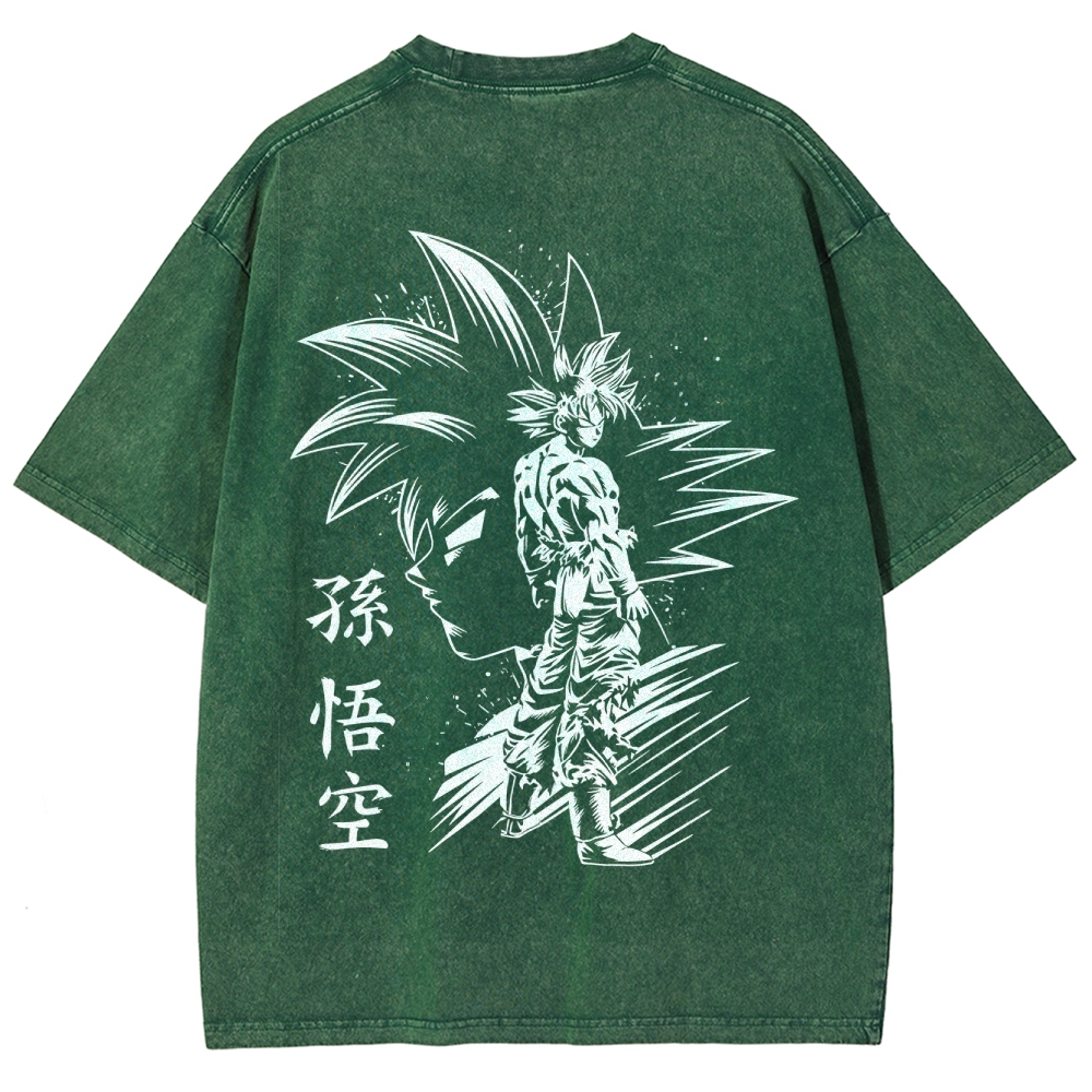 Dragon Ball Unisex Fit Washed T-Shirt