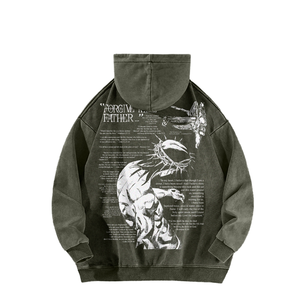 JoJo’s Bizarre Adventure Edit Washed Hoodie