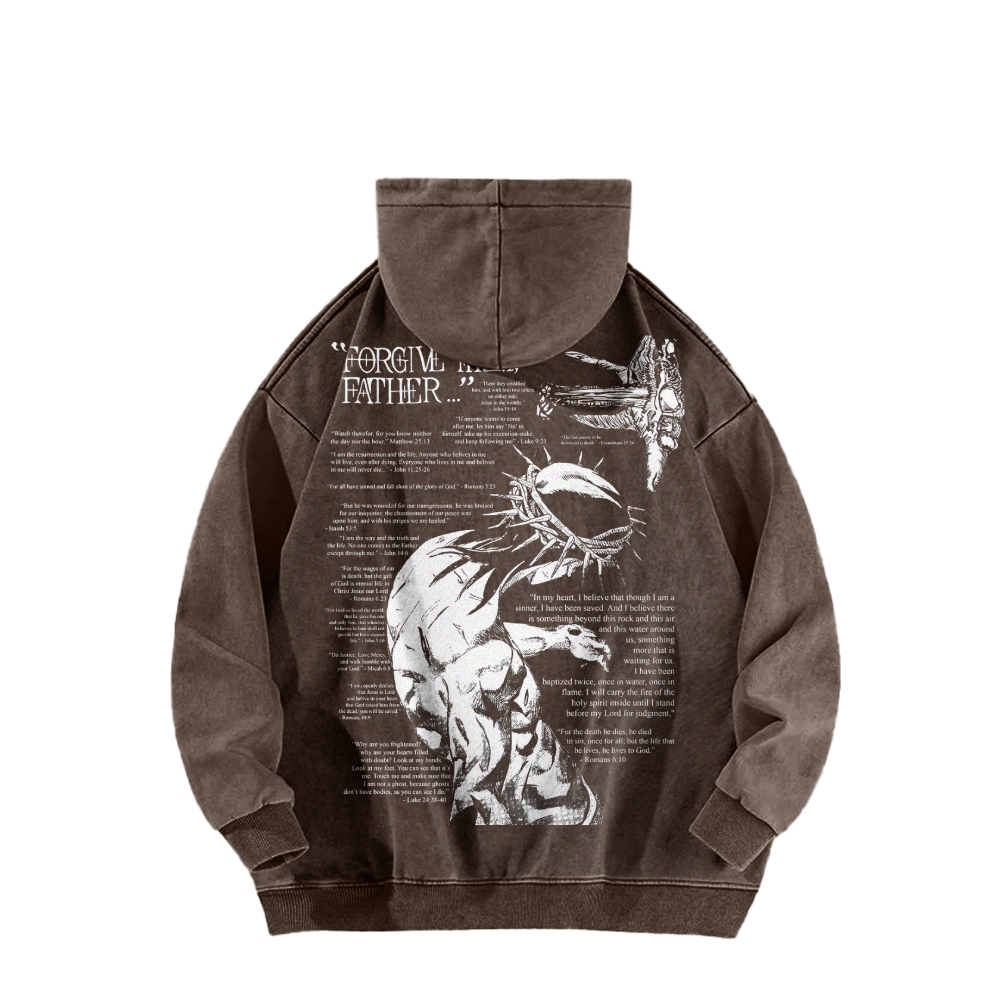 JoJo’s Bizarre Adventure Edit Washed Hoodie