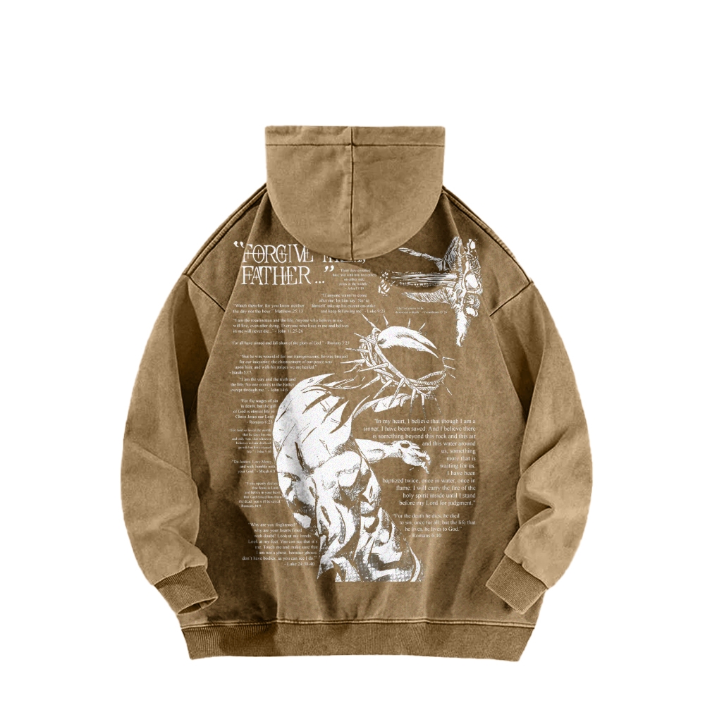 JoJo’s Bizarre Adventure Edit Washed Hoodie