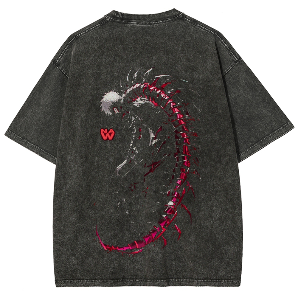 Tokyo Ghoul Unisex Fit Washed T-Shirt