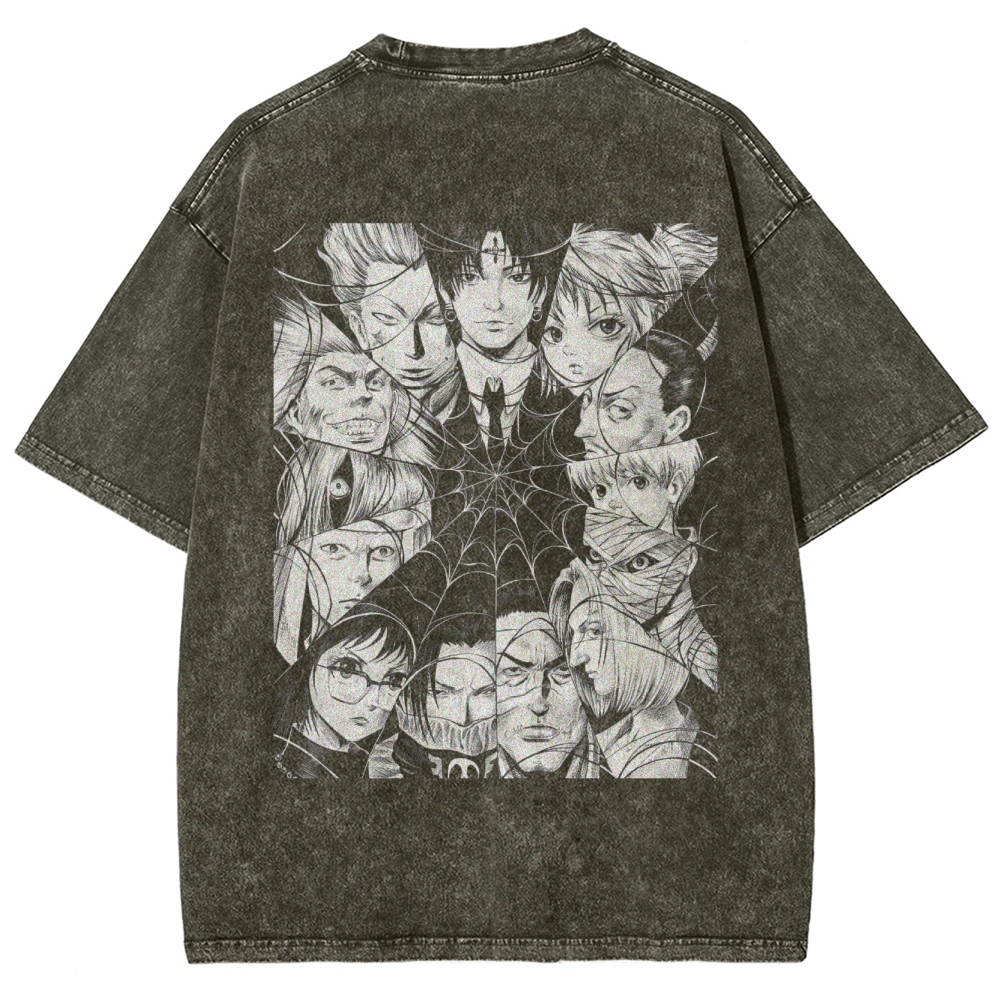 Hunter x Hunter Unisex Fit Washed T-Shirt
