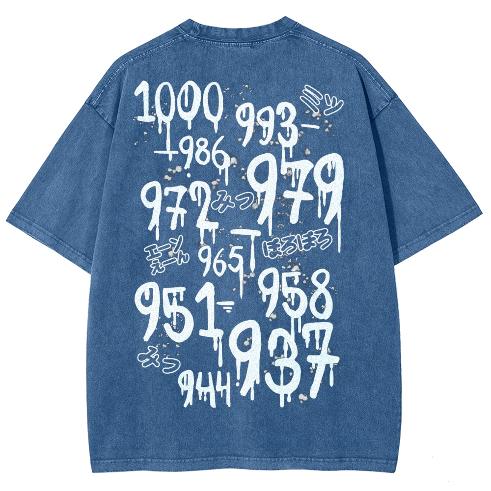 Tokyo Ghoul Kaneki Ken Washed T-Shirt