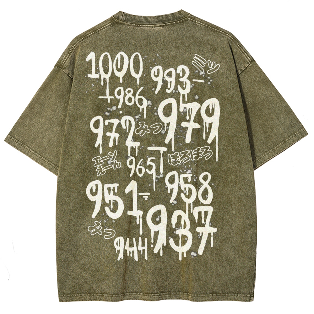 Tokyo Ghoul Kaneki Ken Washed T-Shirt