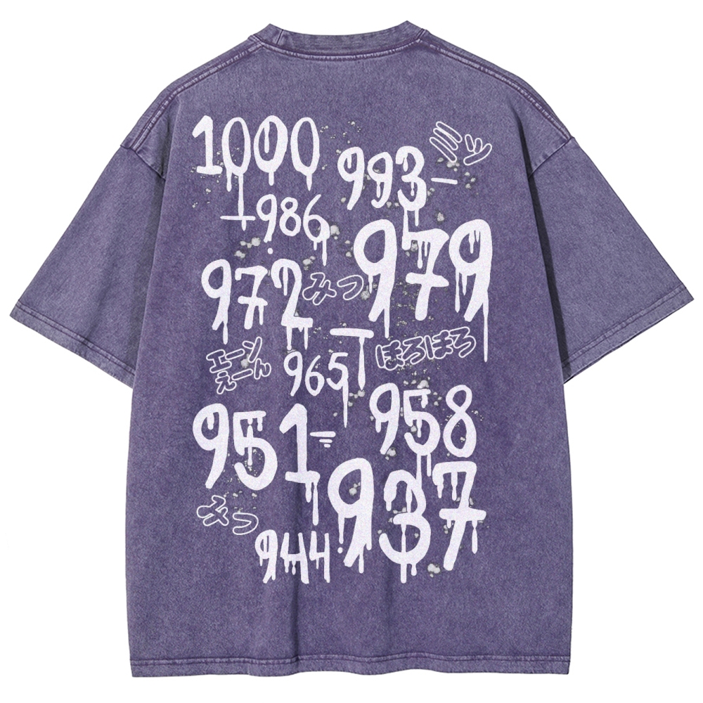 Tokyo Ghoul Kaneki Ken Washed T-Shirt