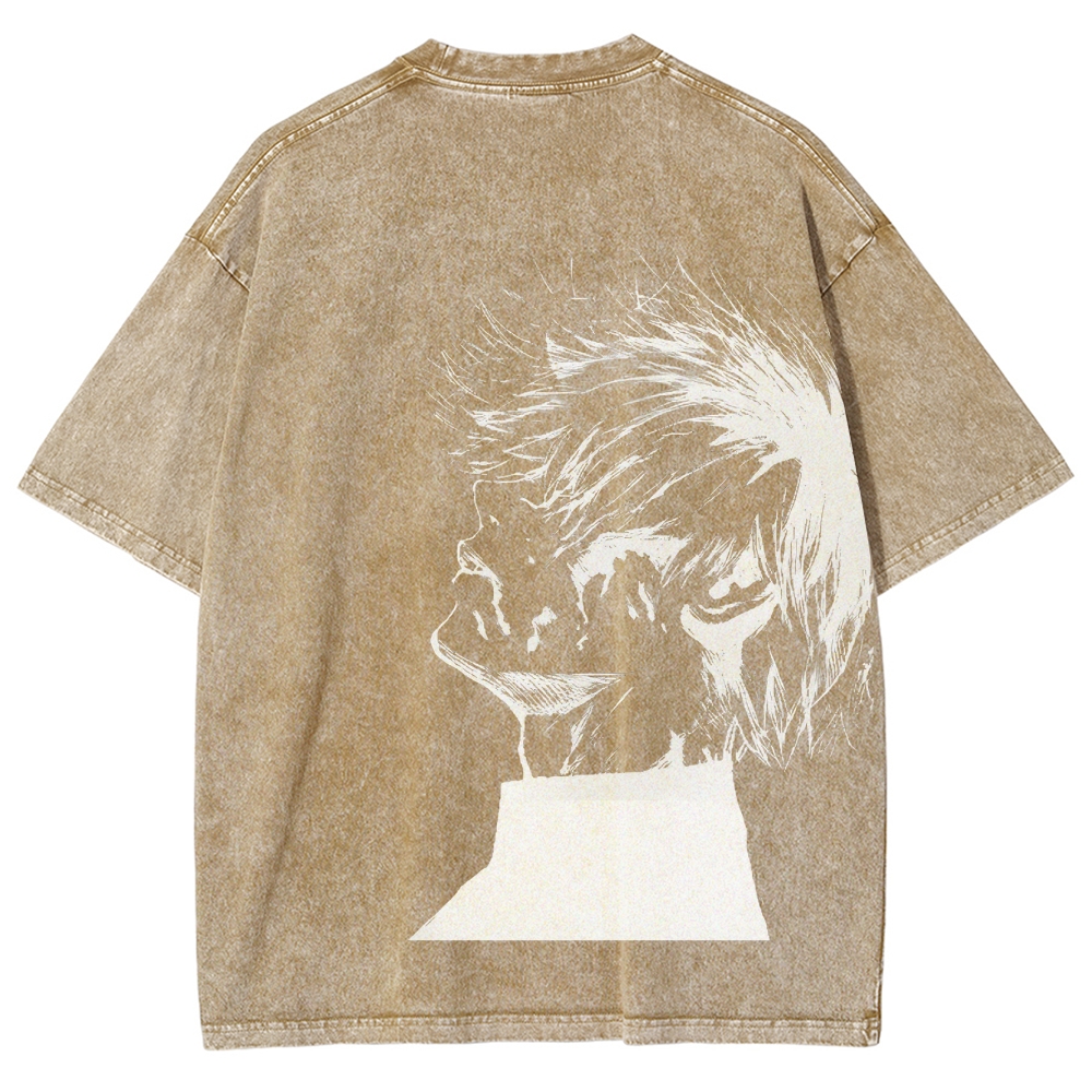 Tokyo Ghoul Kaneki Ken Streetwear Washed Vintage Tee