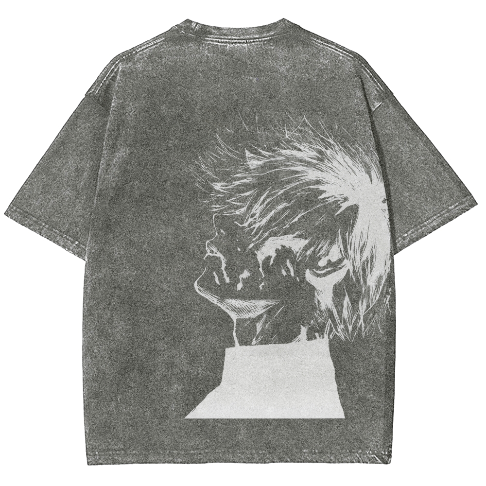 Tokyo Ghoul Kaneki Ken Streetwear Washed Vintage Tee
