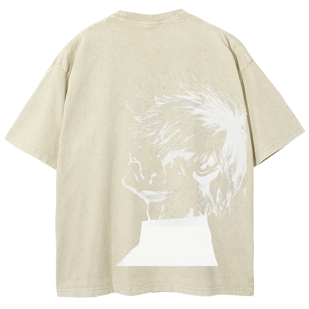 Tokyo Ghoul Kaneki Ken Streetwear Washed Vintage Tee