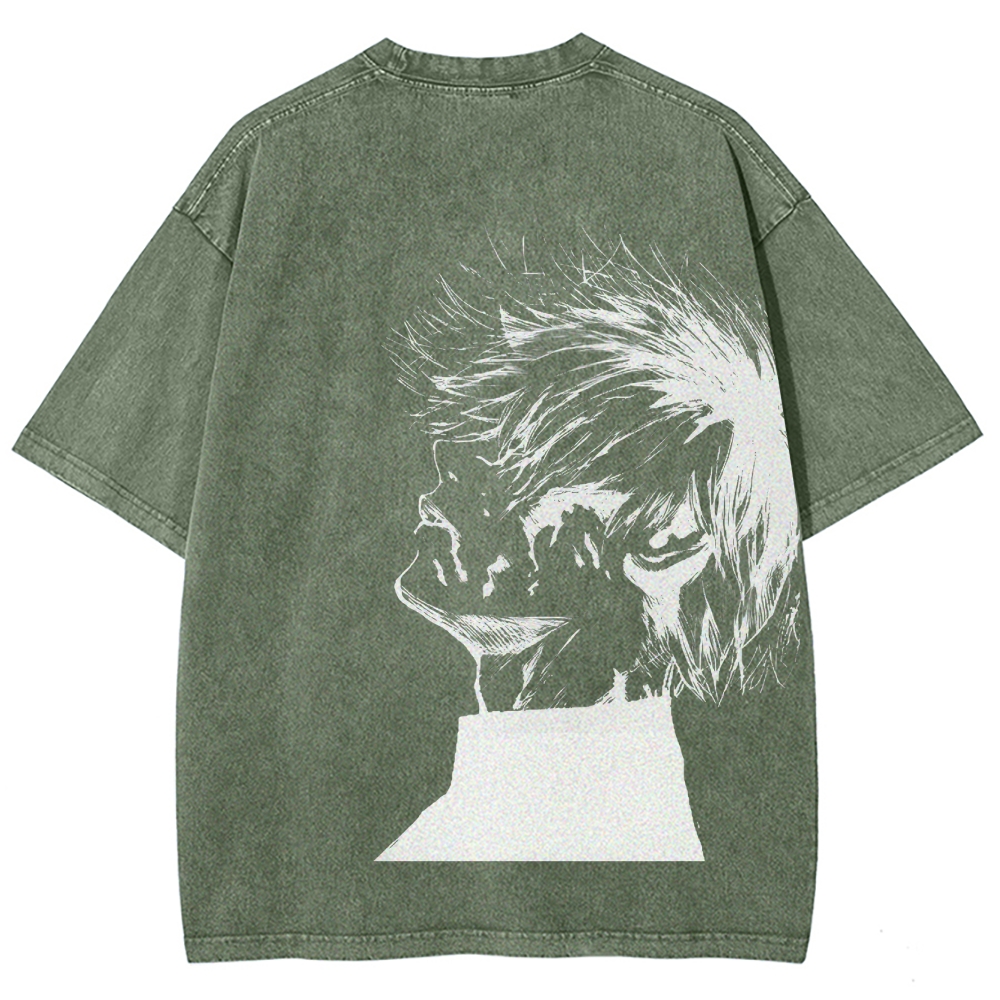 Tokyo Ghoul Kaneki Ken Streetwear Washed Vintage Tee