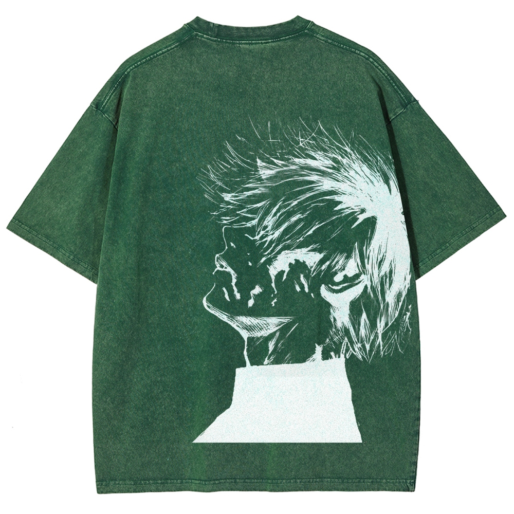Tokyo Ghoul Kaneki Ken Streetwear Washed Vintage Tee