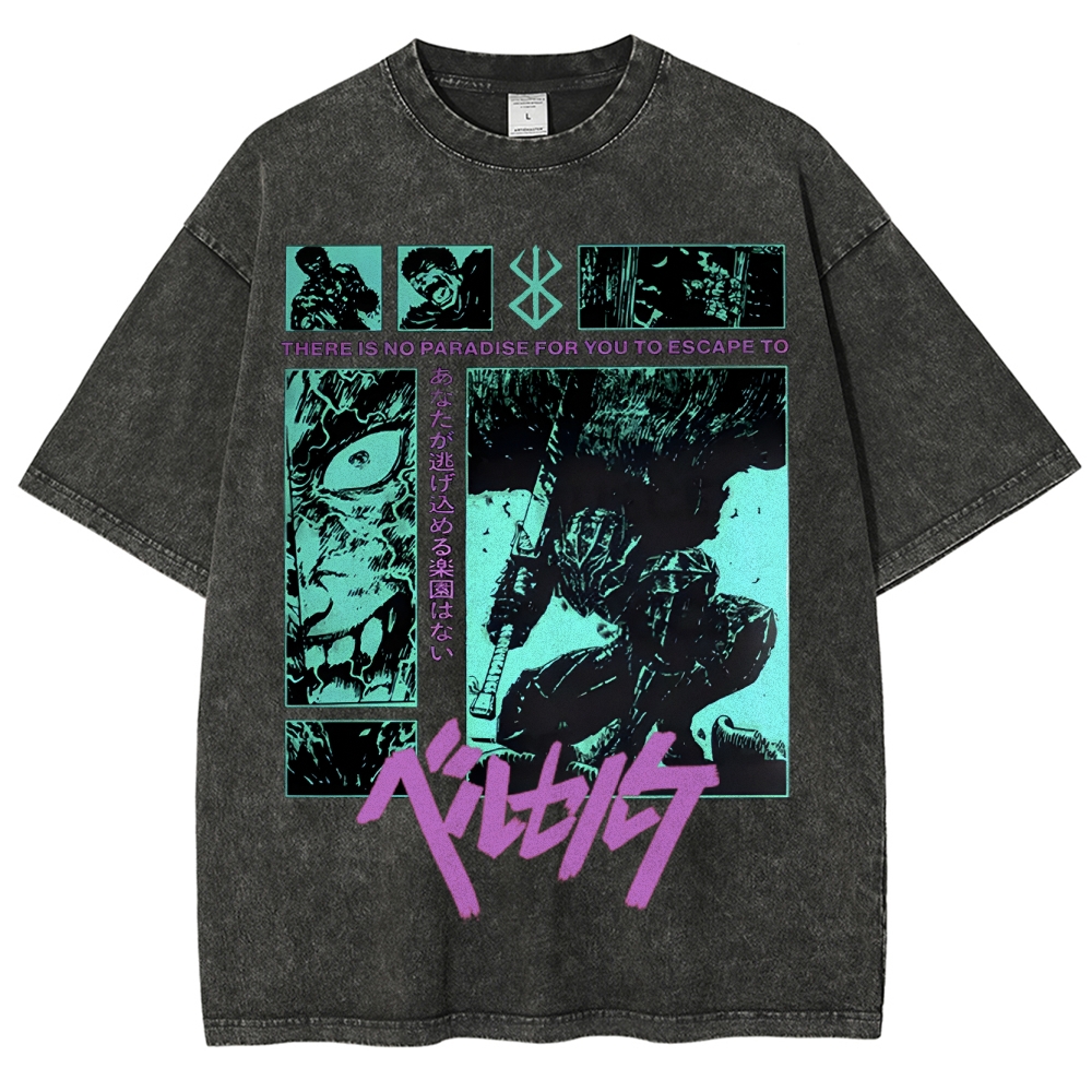 Berserk Unisex Fit Washed T-Shirt