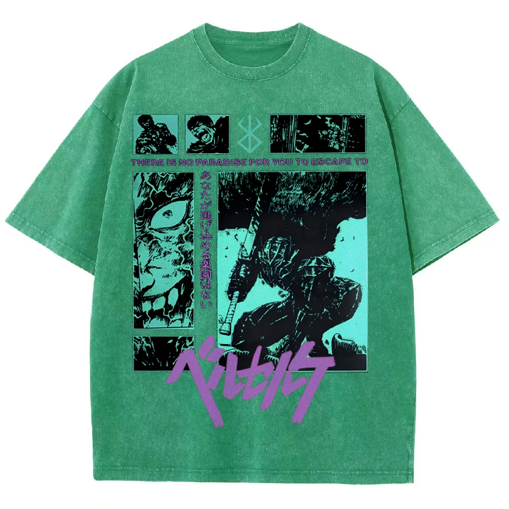 Berserk Unisex Fit Washed T-Shirt