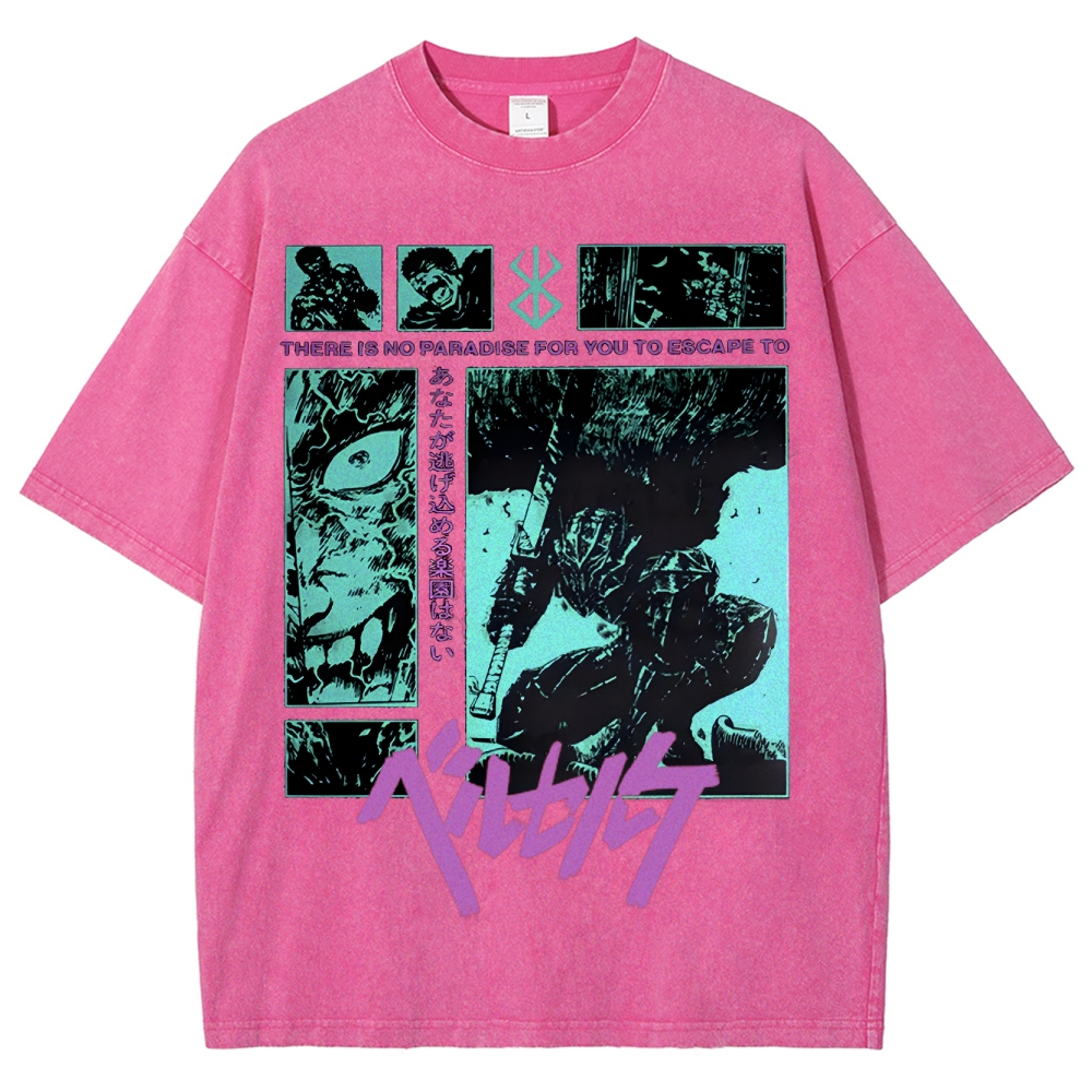 Berserk Unisex Fit Washed T-Shirt