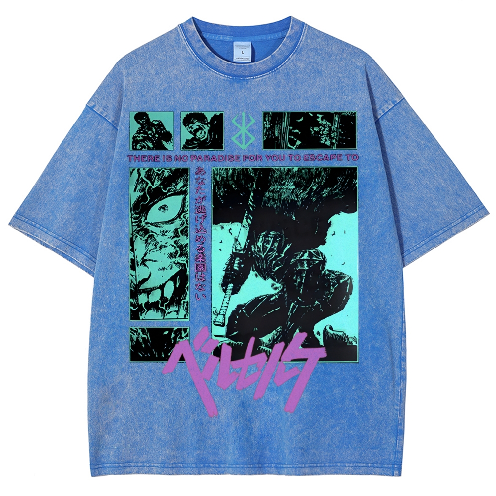 Berserk Unisex Fit Washed T-Shirt