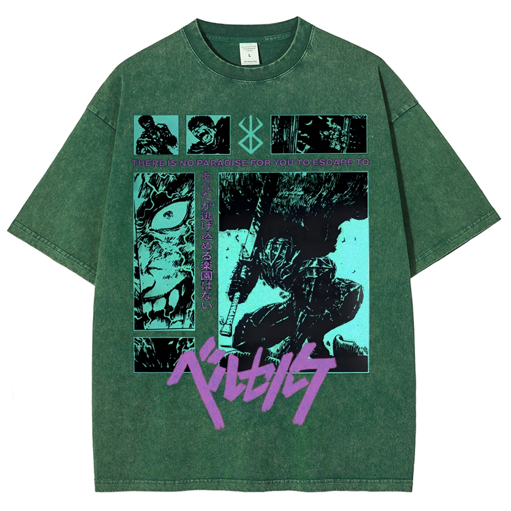 Berserk Unisex Fit Washed T-Shirt