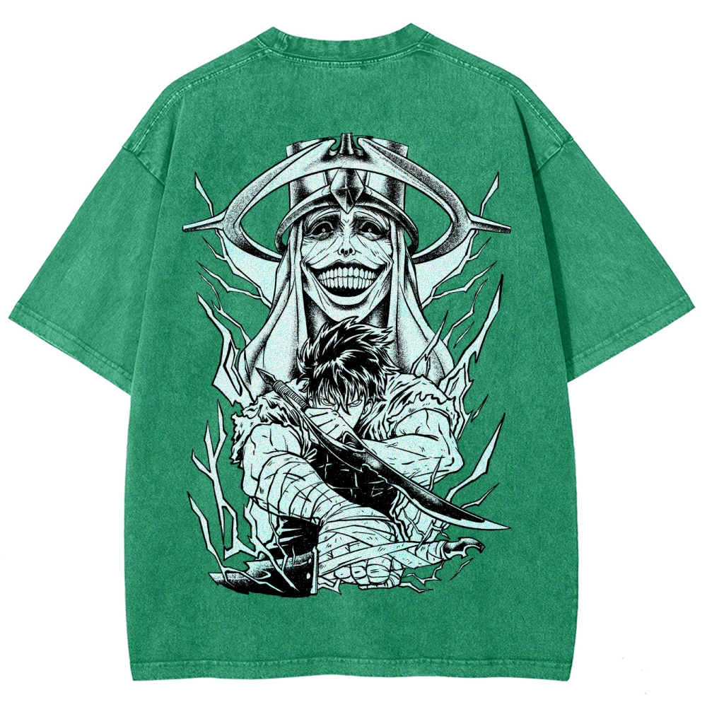 Solo Leveling Unisex Fit Washed T-Shirt