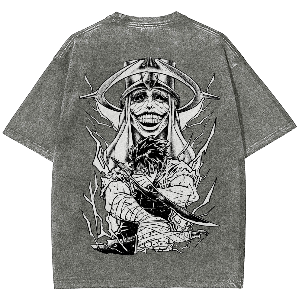 Solo Leveling Unisex Fit Washed T-Shirt