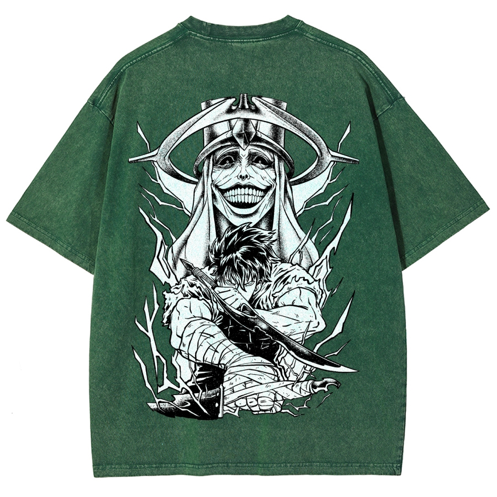 Solo Leveling Unisex Fit Washed T-Shirt