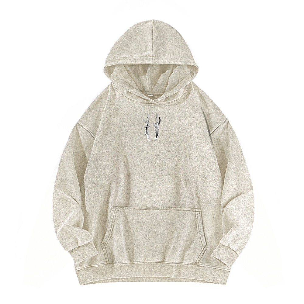 Solo Leveling Casual Washed Hoodie