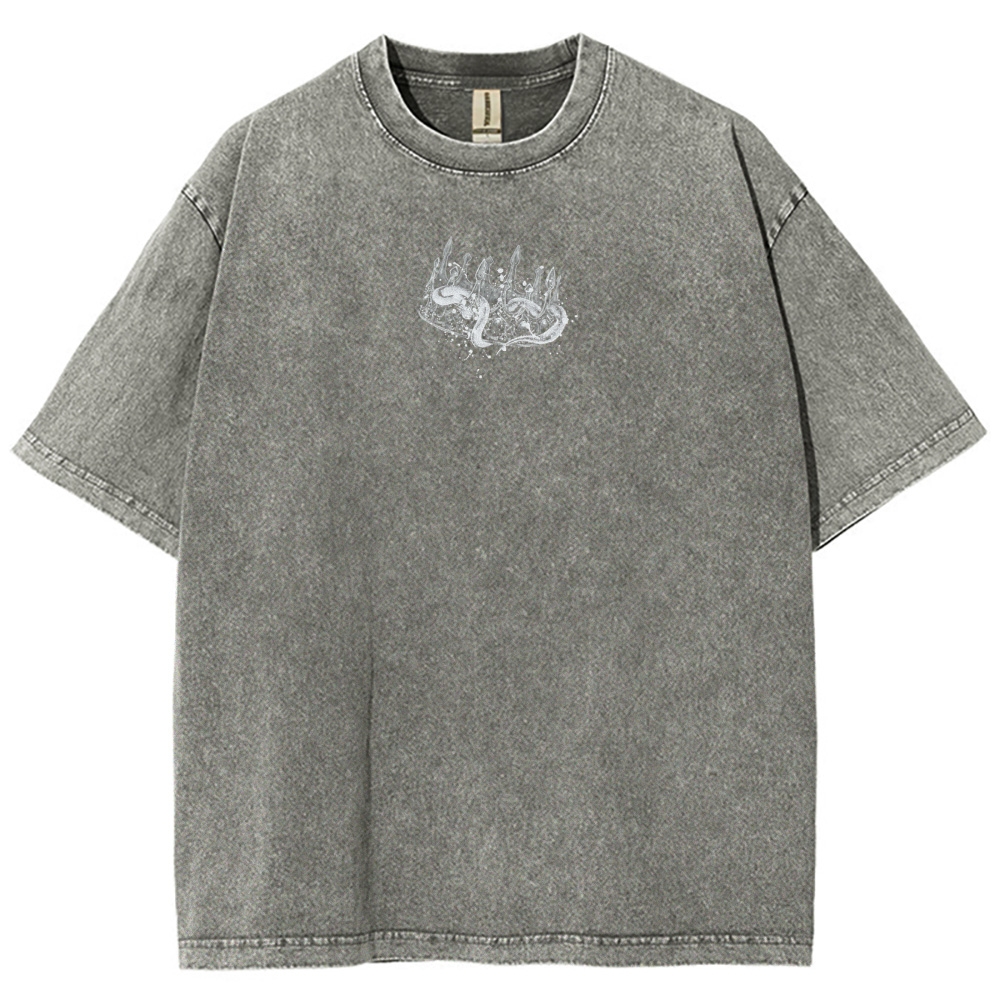 KING SLAYER ACID WASH T-SHIRT