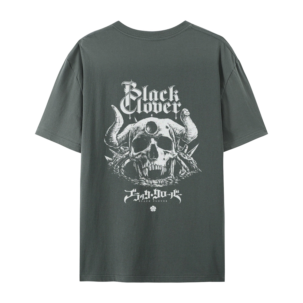 Black clover Casual Short Sleeve T-Shirt
