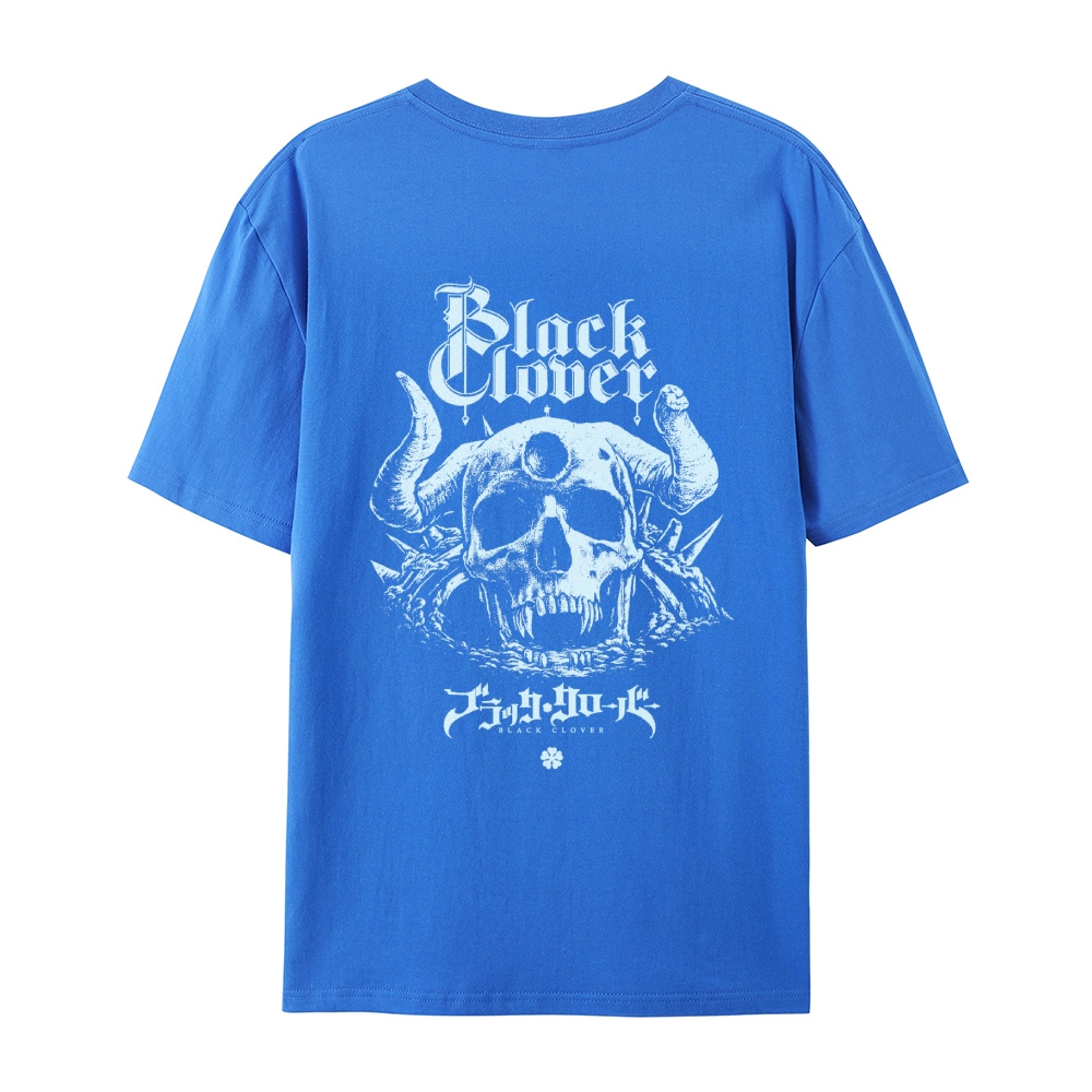 Black clover Casual Short Sleeve T-Shirt