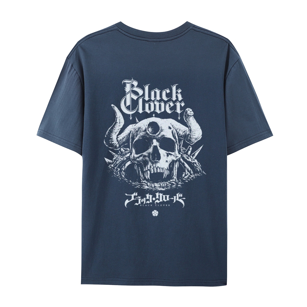 Black clover Casual Short Sleeve T-Shirt