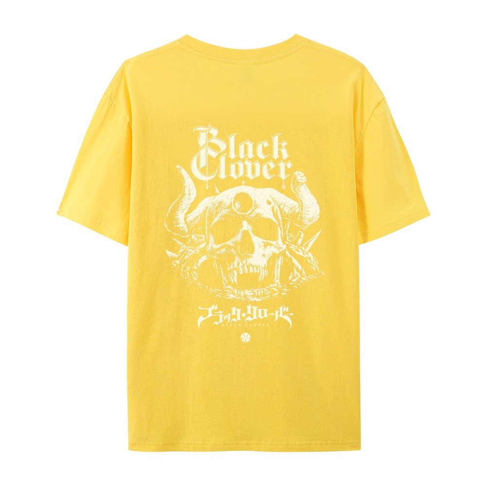 Black clover Casual Short Sleeve T-Shirt
