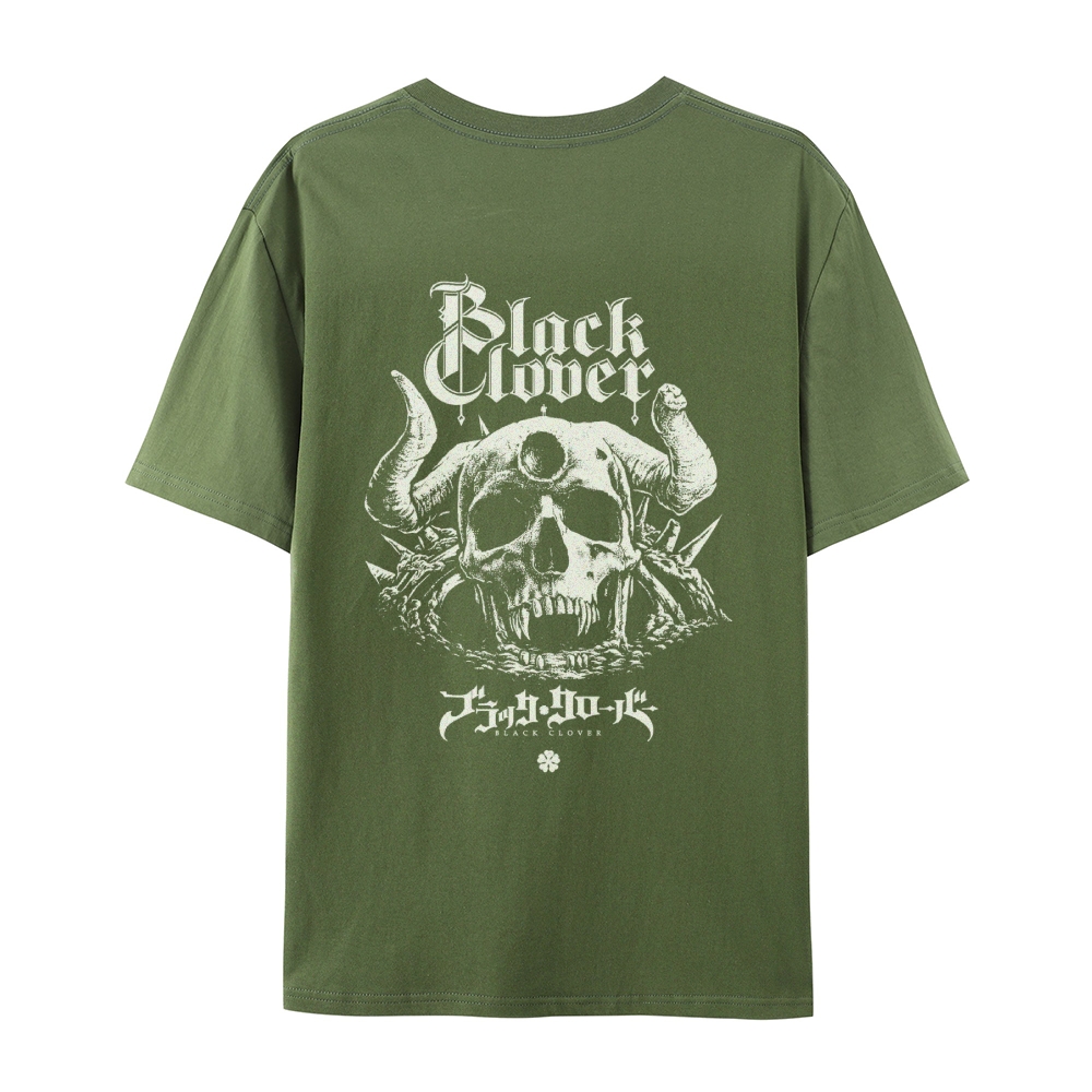 Black clover Casual Short Sleeve T-Shirt
