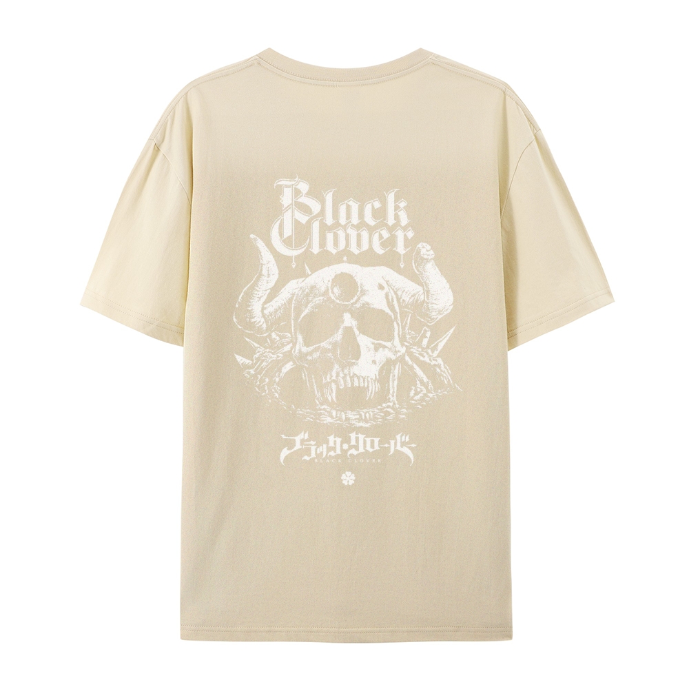 Black clover Casual Short Sleeve T-Shirt