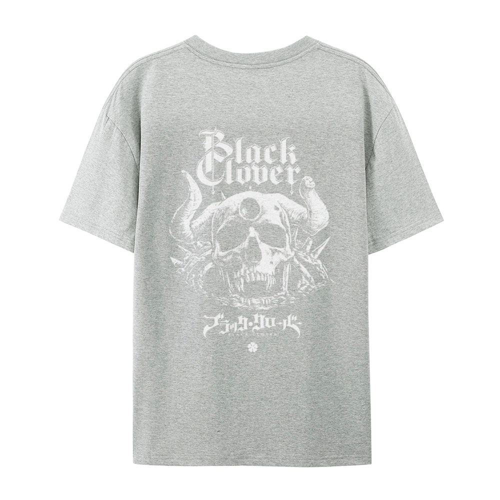 Black clover Casual Short Sleeve T-Shirt