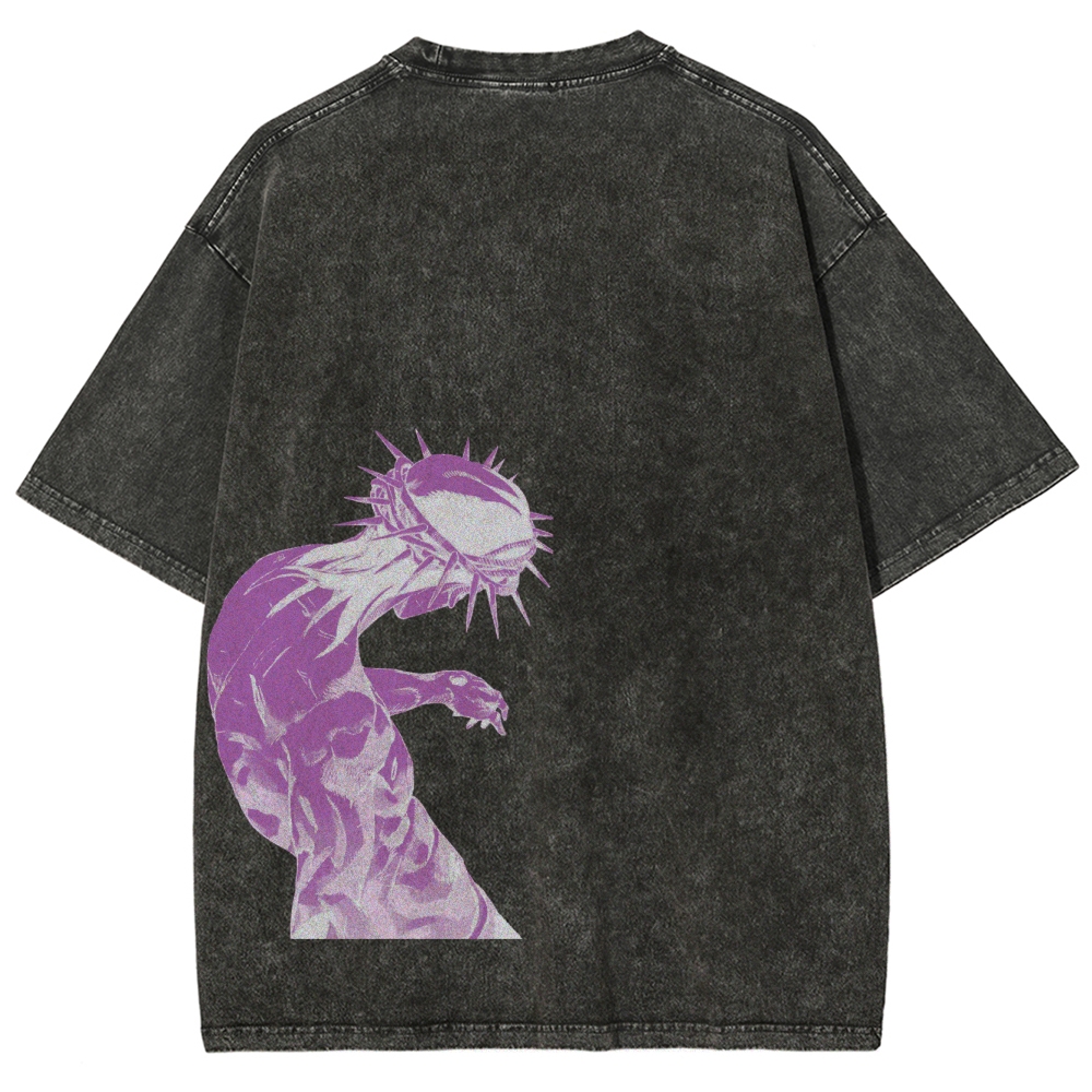 Saint's Corpse JoJo's Bizarre Encyclopedia Unisex Fit Washed T-Shirt